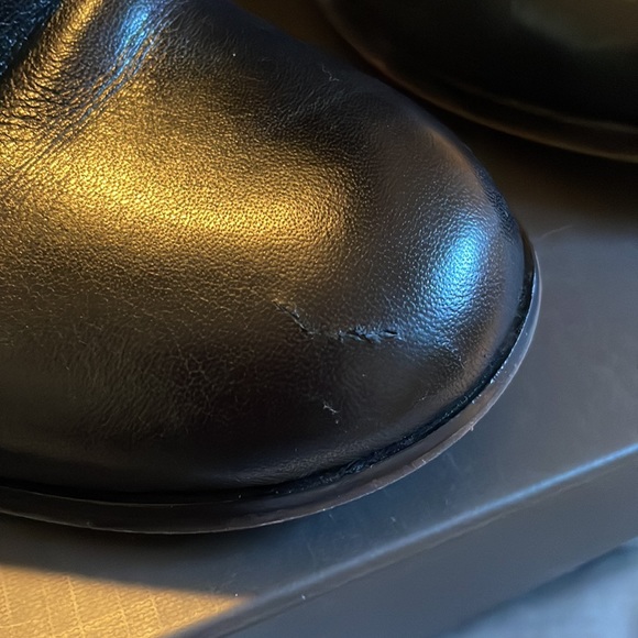 Vince Camuto Black Leather Boots SZ 7 - Picture 8 of 8